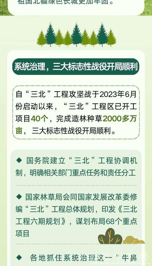 国务院常务会议新政策：深化“三北”工程部署
