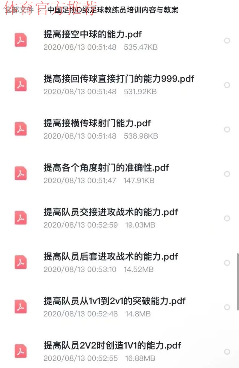 中国足协视频详解:教练员讲师培训 中国足协视频详解:教练员讲师培训